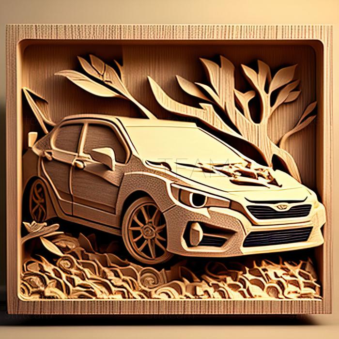 3D model Subaru Impreza (STL)